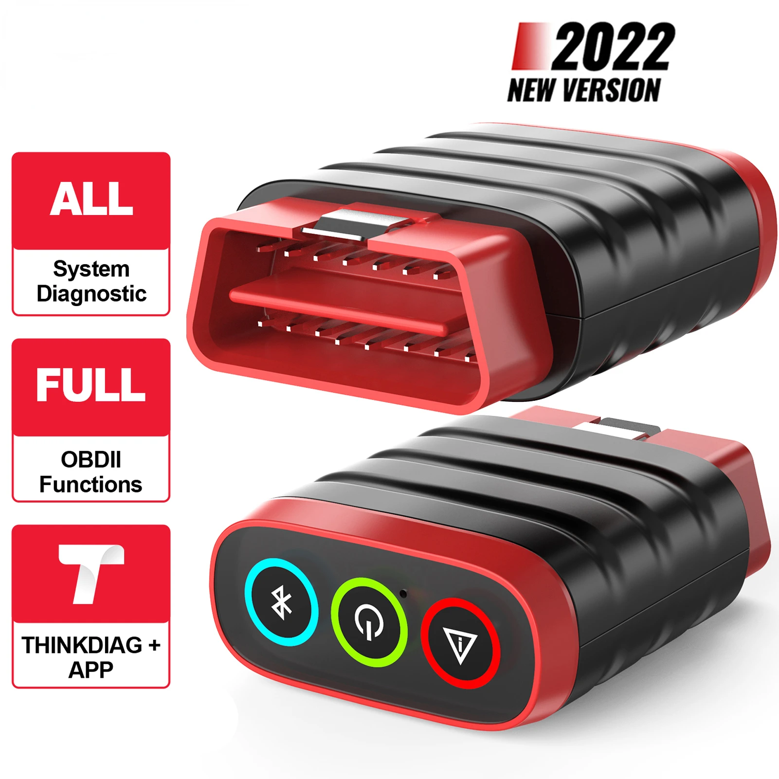 

New THINKCAR THINKDIAG Mini Auto Diagnostic Tool All Cars Full System Diagnose Lifetime Free OBD2 Scanner Read/Clear Code Error
