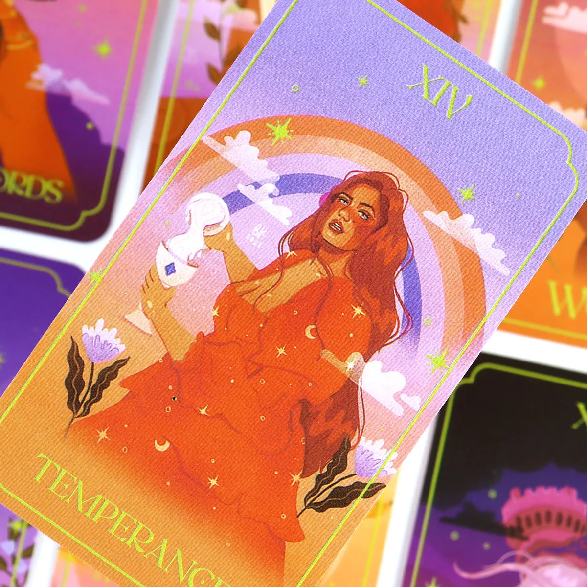 Lovely Ladies Tarot Deck Entire Tarot Deck Version With All 78 Cards Of A Typical Tarot Deck 4