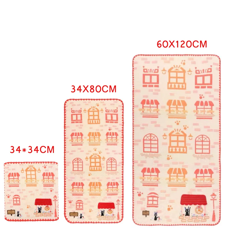 Cotton Bath Towel Set Embroidery Absorption Towels Home Travel Cute Cartoon Handkerchief Children Face Body Towel