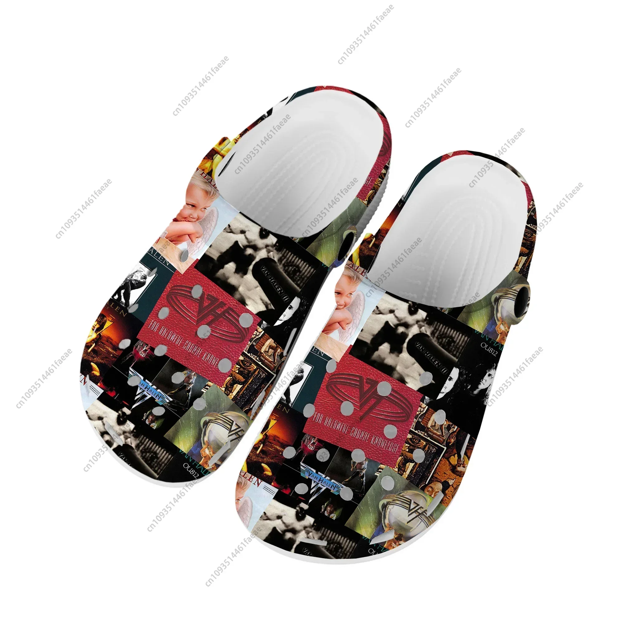 Van Evh 5150 Stripes Halen Home Clogs Custom Water Shoes Mens Womens Teenager Shoe Garden Clog 1984 Sandals Beach Hole Slippers 2