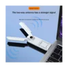 4G LTE Router USB Dongle Mobile Hotspot 150Mbps Modem Stick 4G Sim Card Wireless Router Portable WiFi Adapter White 3