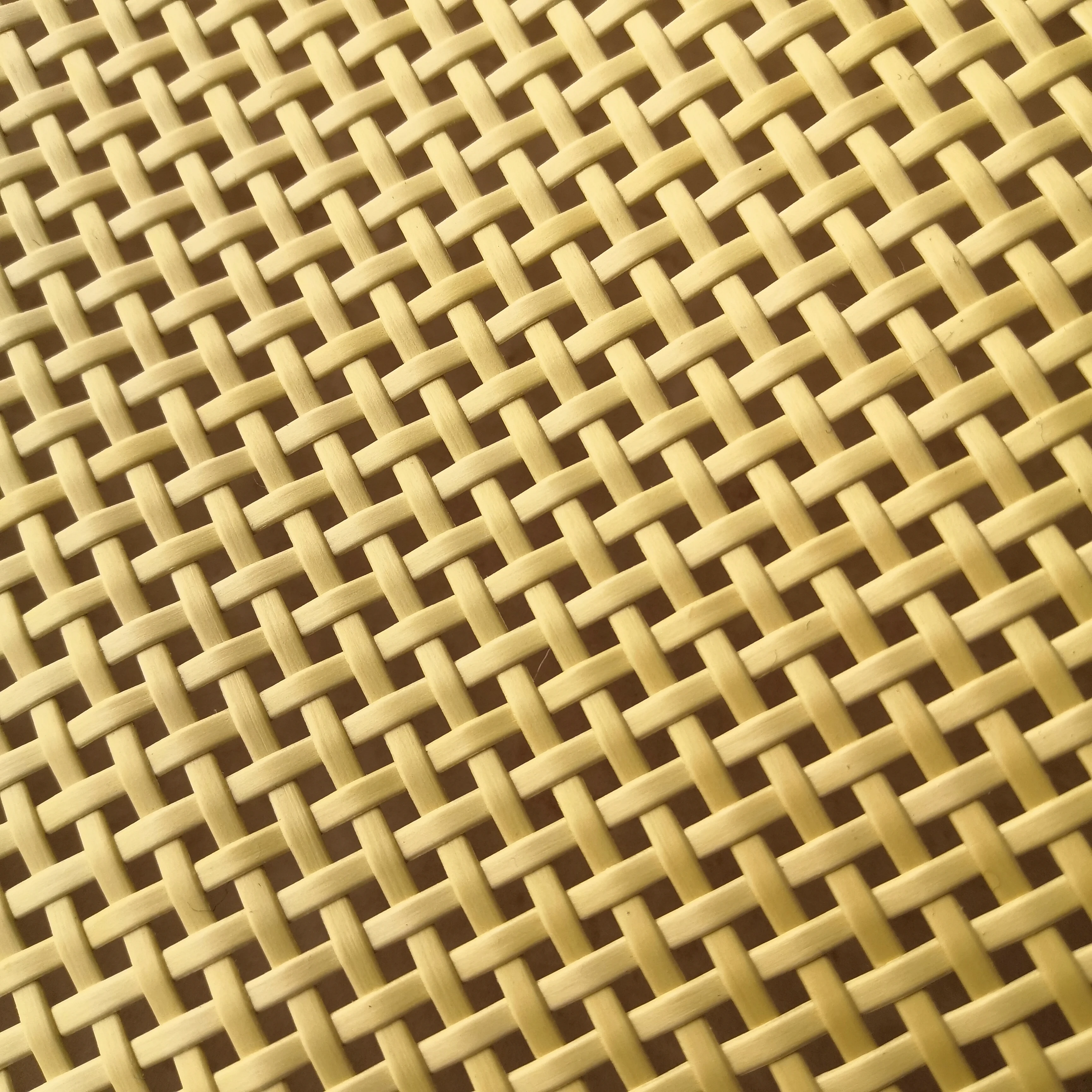 

40CM/45CM Wide 40CM~90CM PE Synthetic Yellow and brown Rattan Wicker Plastic Cane Webbing Furniture Chair Table Ceiling