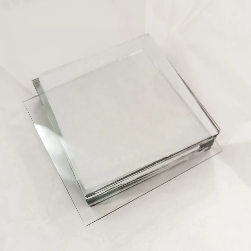 실험실 투명 전도성 유리, 불소 첨가 주석 산화물 코팅 유리, 50x50x2.2mm, 17 ohm/sq, 50 개 (FTO)