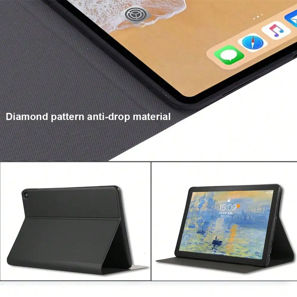 Premium Tri-Fold PU Leather Stand Cover