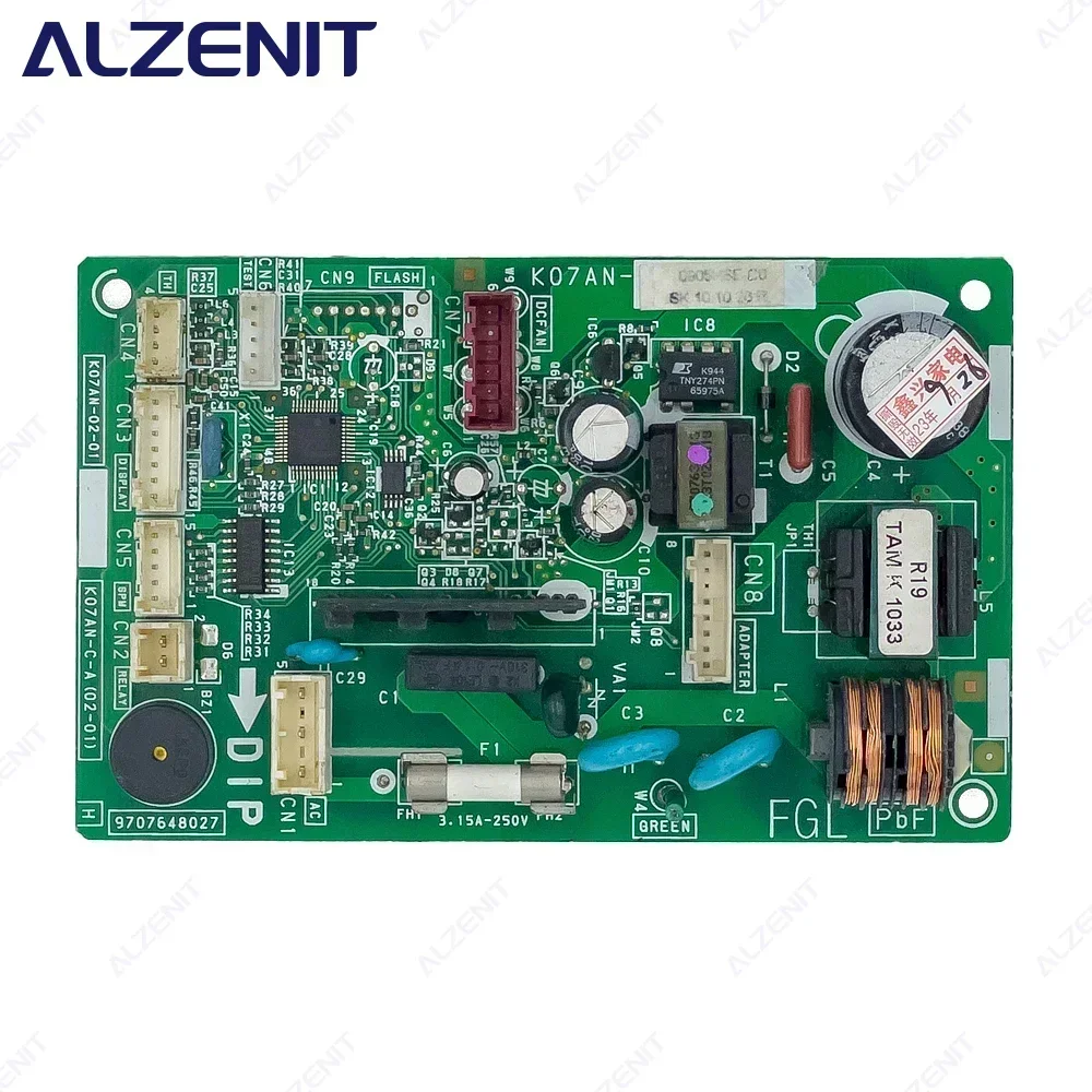 Used For Fujitsu Air Conditioner Control Board 9707648027 Circuit PCB K07AN-02-01 K07AN-C-A(02-01) Conditioning Parts
