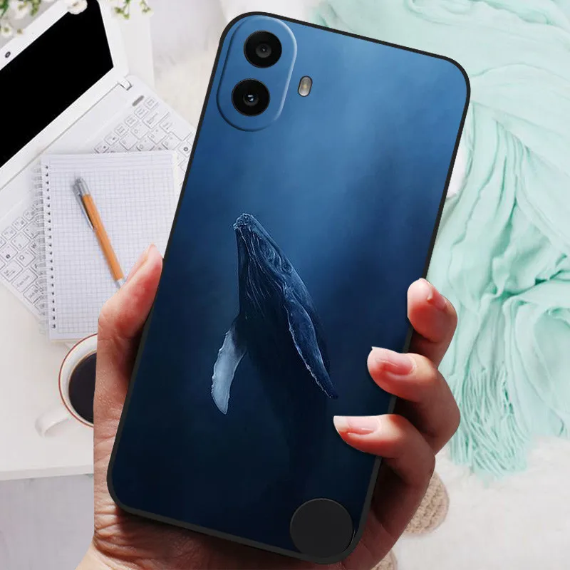 Animal Painted Soft TPU Silicone Protective Phone Case