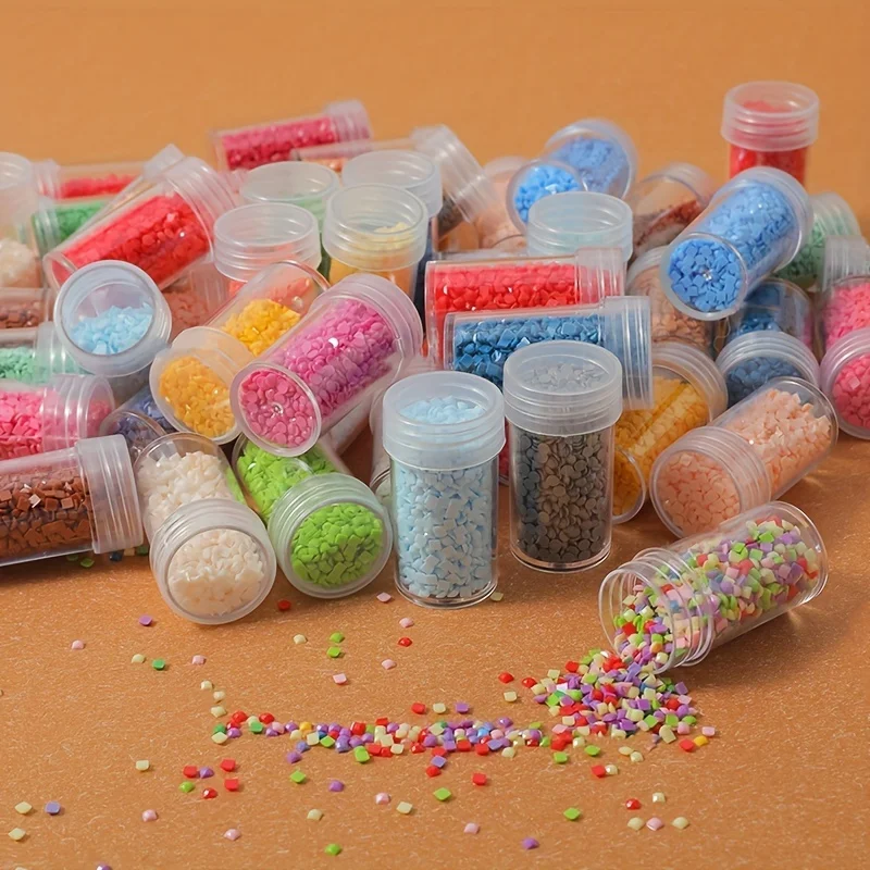 30pcs Bead Storage Bottle, Accessories Organizer, DIY Diamond Painting Organizer Tools, Rhinestone Mosaic Art Mini Storage Conta