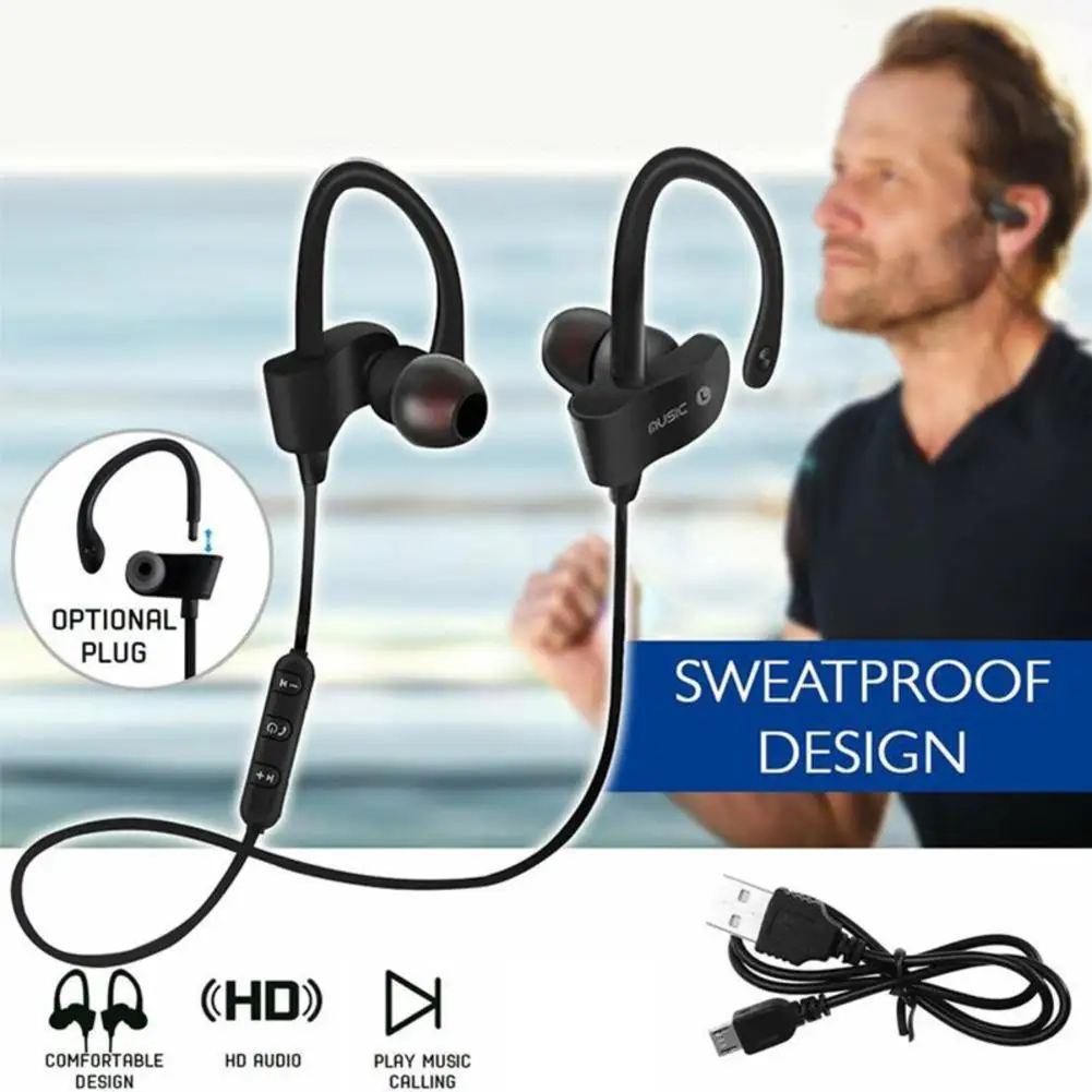 

Wireless Bluetooth Earphones Wireless Headset Music Sports Headset Gaming Handsfree Wireless Headphones For All Smart Phones