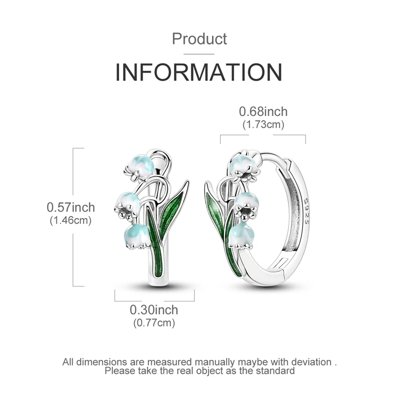 100 % 925 Sterling Silber Zirkon Creolen für Frauen Stern Mond blaue Augen Klee hochwertige Luxus Frauen Ohrringe – Detail 9