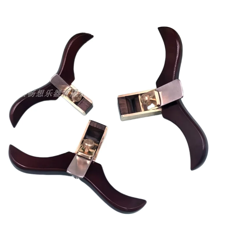커터 곡선 밑창/플랫 황동 랩 블랙우드 볼록 바닥 평면 대패 핸들 포함, 45mm 54mm 51mm, 목공 도구 pla