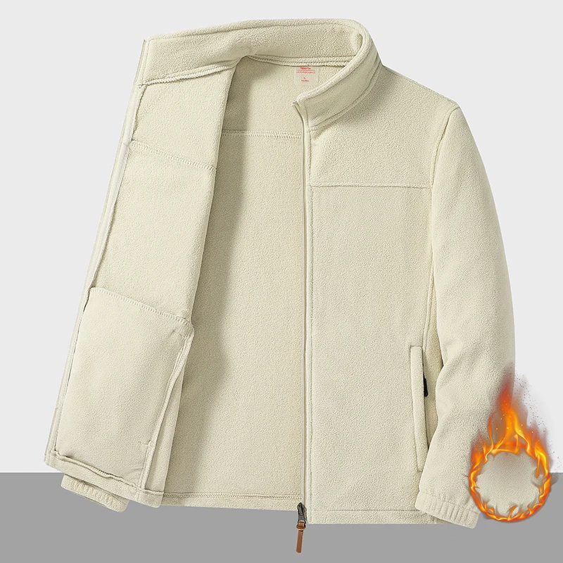 Winter Fleece Jacket Men's And Women's Outdoor Mountaineering Hunting Fishing Outerwear