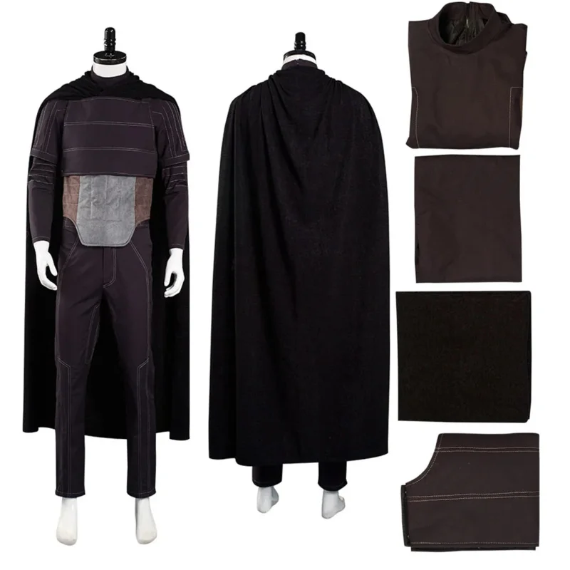 Mandalor Boba Fett Din Djarin Costume Cosplay Gilet Pantaloni Abiti Halloween Carnival Party Suit