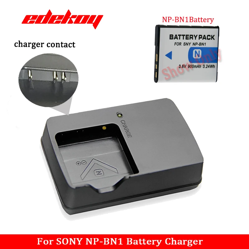 BC-CSN BCCSN BC CSN Battery Charger for Sony T99 T110 QX10 QX30 QX100 W510 W515 W630 WX7 WX30 Camera NP-BN1 NPBN1 NP BN1 Battery