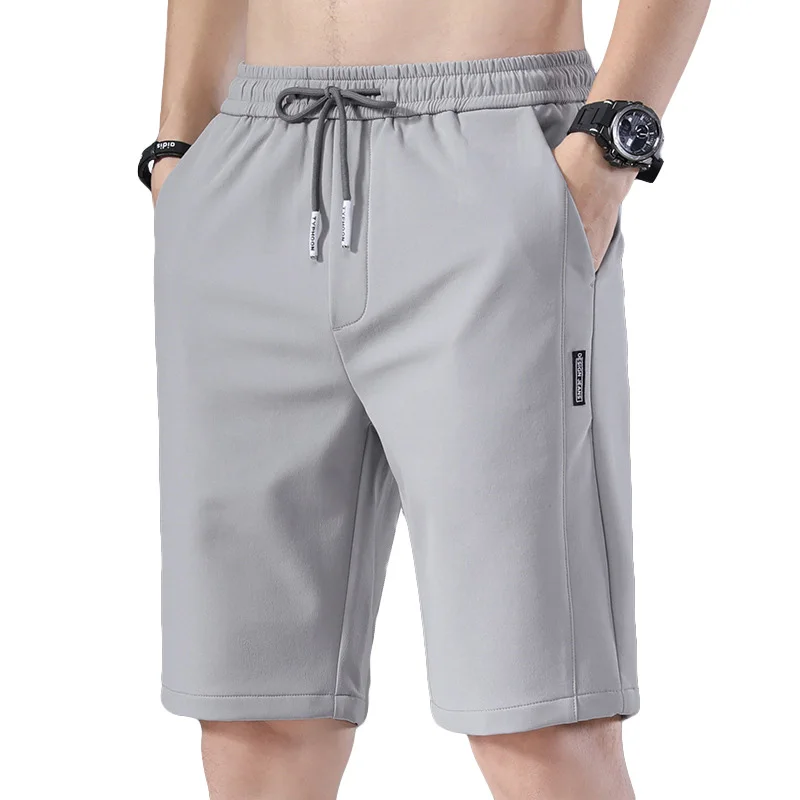Quick Dry Shorts for Men Straight Shorts Swim Trunks Swim Shorts Bathing Suit Quick Drying Drawstring w/ Pocke for Surfing Beach 2