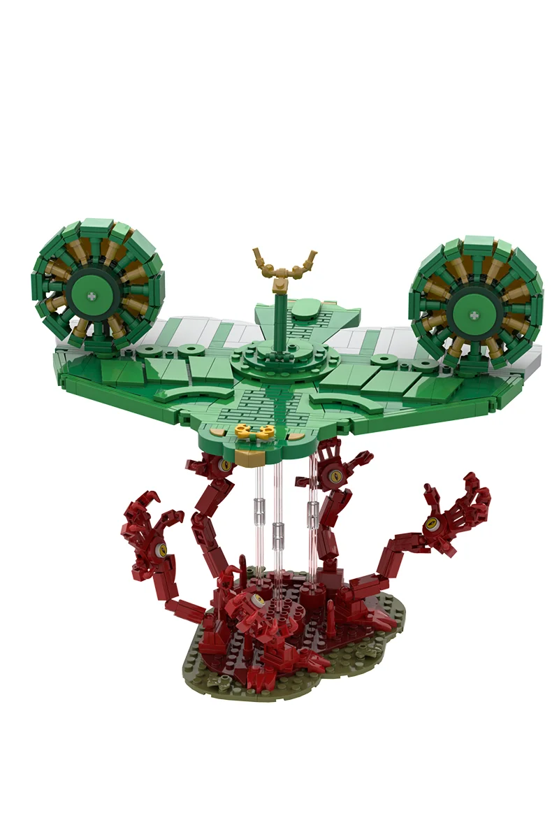 MOC Zeronai Geräte Modell Bausteine Spiel Zeronai Windwing Fliegende Fahrt DIY Design Ziegel Spielzeug Erwachsene Geschenk Für Fans – Detail 2