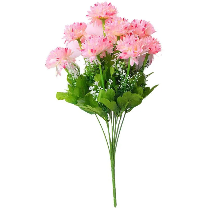 Artificial Hydrangea Camellia Bouquet 6