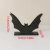 1PC black bat tissue holder, creative design, home and office decoration crafts, essential choice for holiday gifts 6