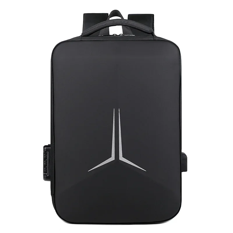 

Anti-theft waterproof business bag men's laptop bag 15.6-inch motorcycle shaped luminous large capacity backpack loungefly