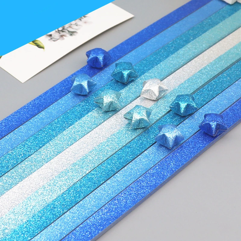 100/140pcs mixed Color Mixing Set Star Papers Lucky Star Origami Paper Strips DIY Handmade Orgami Paper Craft Paper 