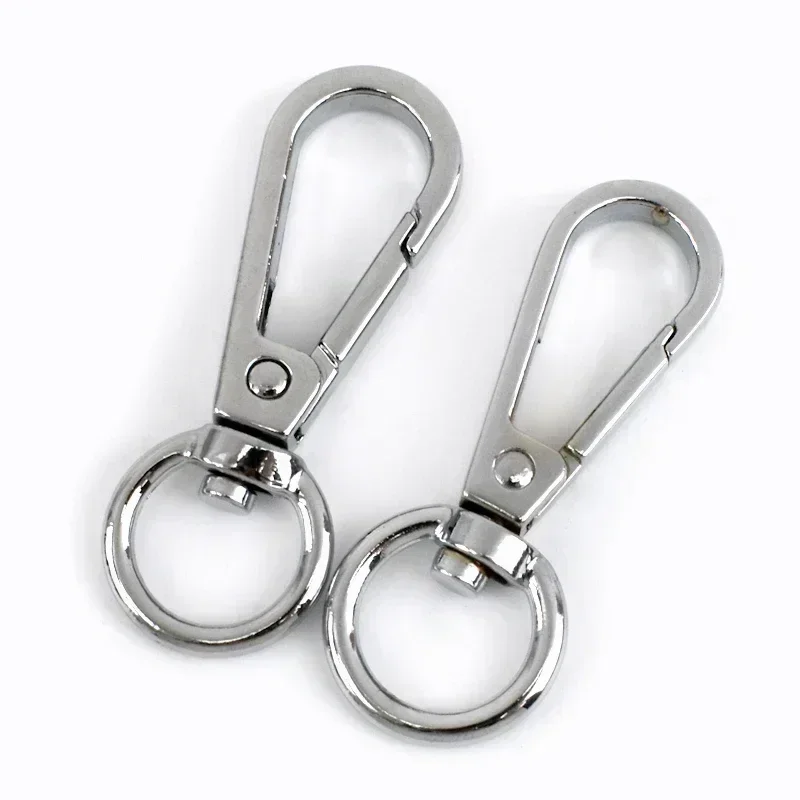 Versatile Metal Buckle Set: Small Carabiner Lobster Clasps for Bags, Straps, Dog Collars, Keychains, and DIY Projects