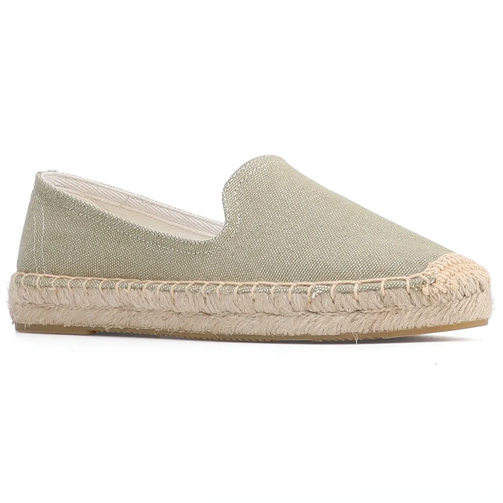 Women Shoes Women Flats Casual Shoes Espadrilles For Women Casual Hemp Flat Platform Concise Slip On Flats Comfortable loafers