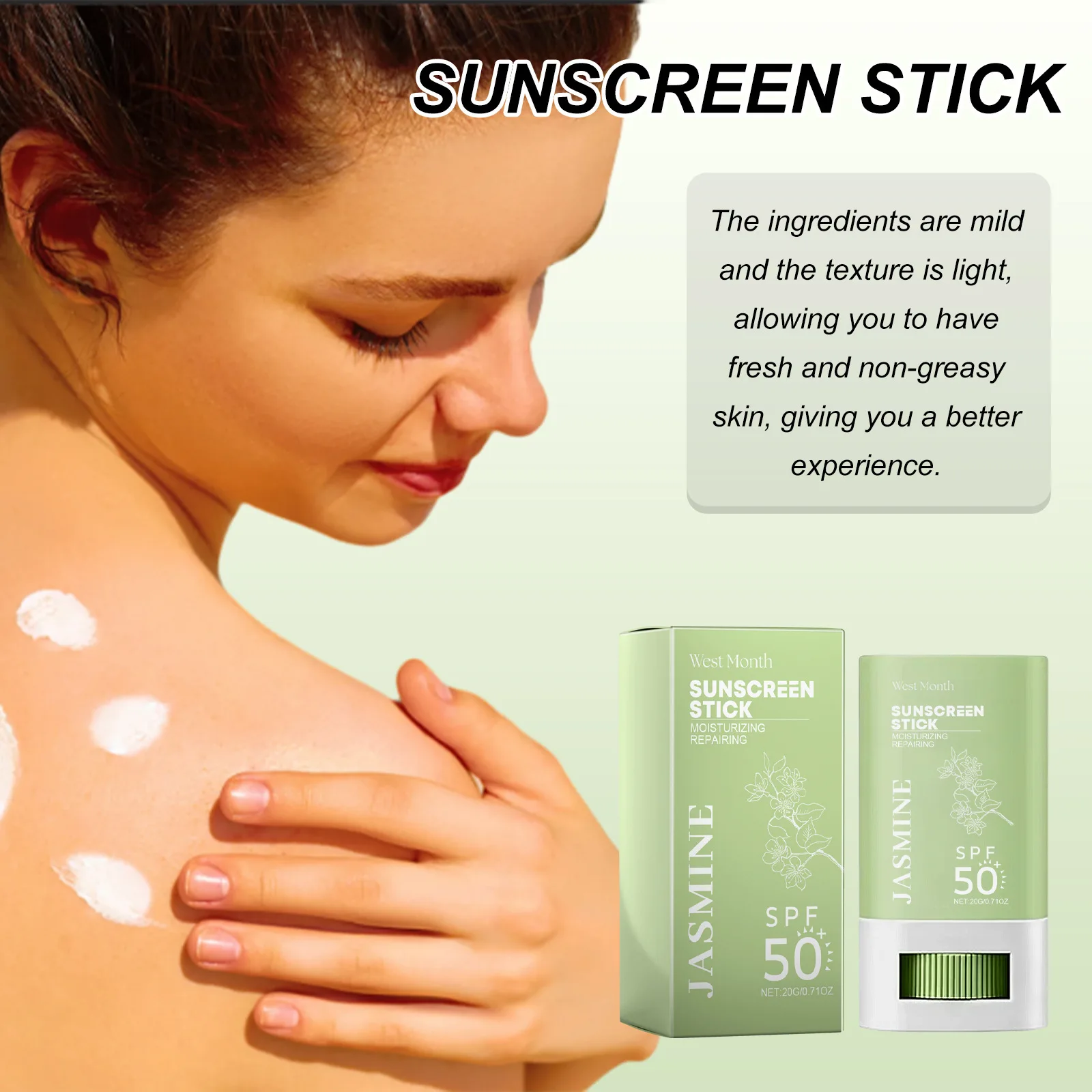 Sunscreen Cream Factor SPF50 Light Weight Oil Control Long Lasting Moisturizer No Shone Sun UV Protection Face Sunscreen Lotion