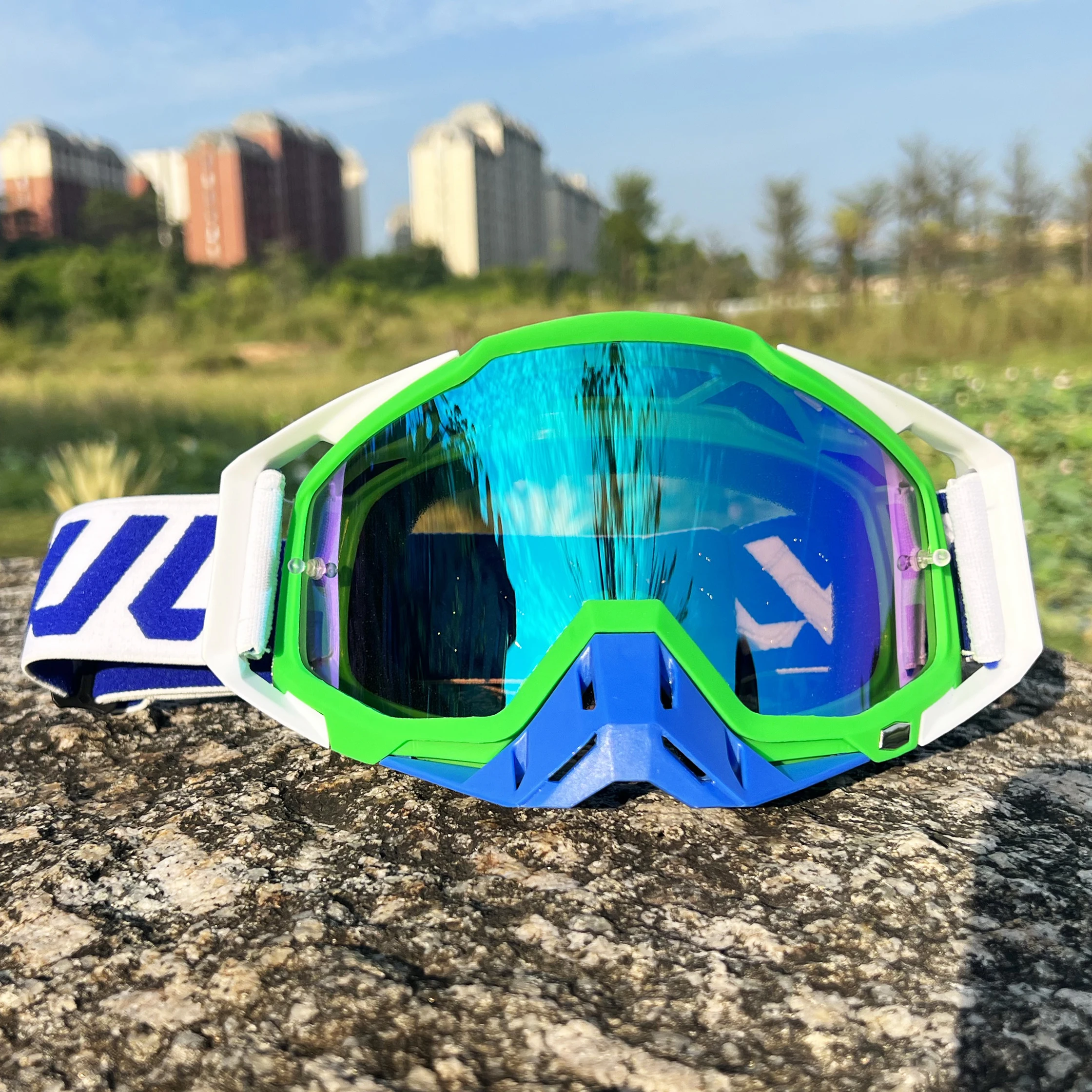 WJL gafas de Motocross para hombre, gafas de sol para motocicleta, máscara MTB ATV, protección a prueba de viento, esquí, ciclismo, carreras, todoterreno