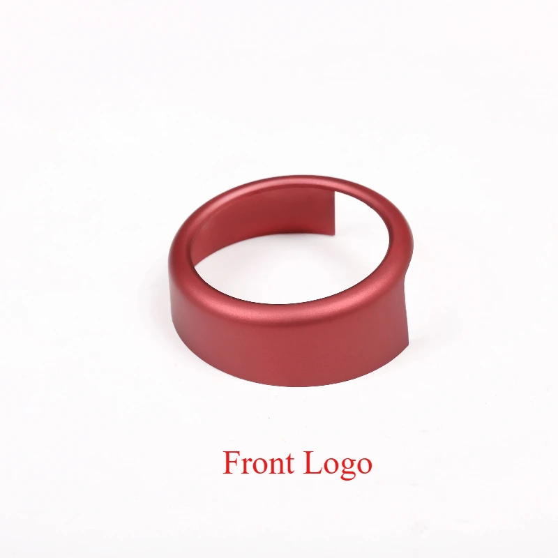Premium Front Grille Emblem Trim with V Shape Accent