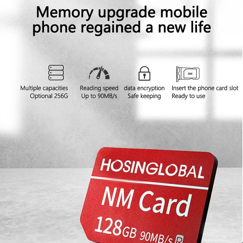 ǰ NM ī,  ޸ ī, ȭ Mate40 Mate30 Mate 20X Pro P30 P40 Pro ø б 90 MB/s, 128GB, 256GB