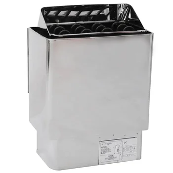 6000W สําหรับ Home Hotel อาบน้ําสปาไฟฟ้าซาวน่าเครื่องทําความร้อนเปียกซาวน่าแห้งเครื่องทําความร้อนเตาสแตนเลส 1