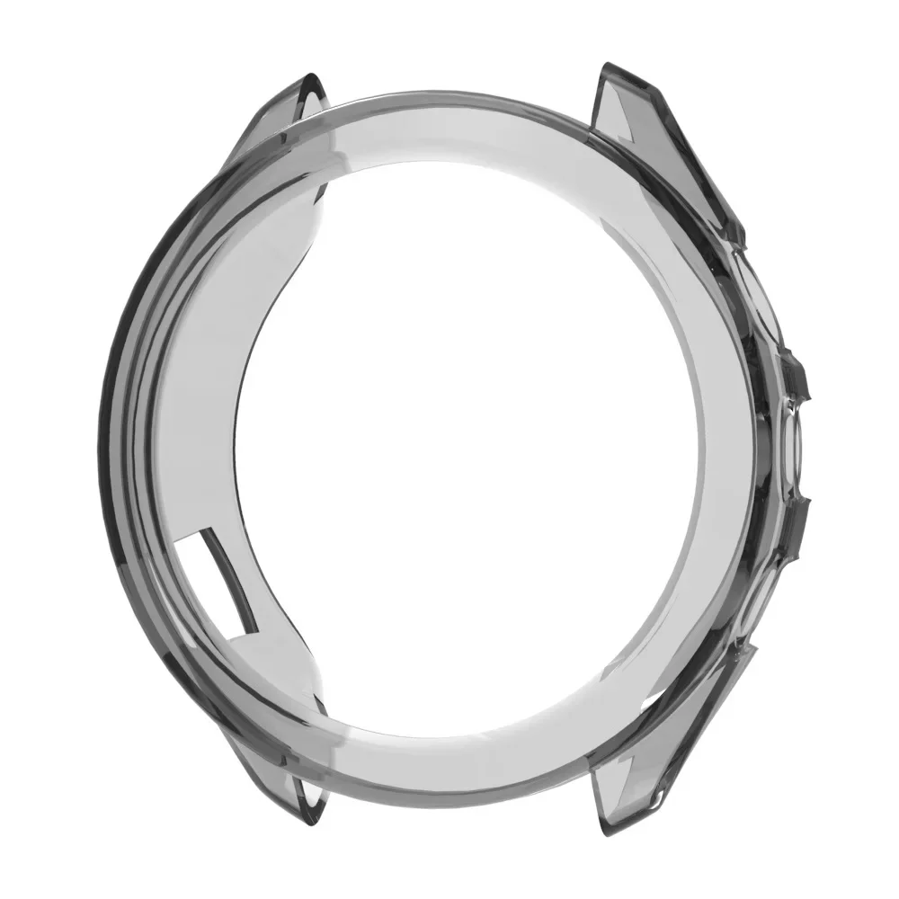 Transparent TPU Protective Case Cover for Smart Watch - Soft Silicone Bumper Protector Shell Accessories