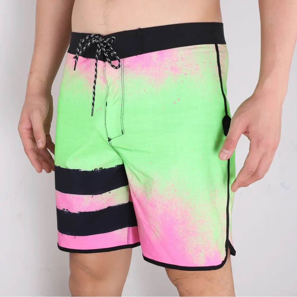2024 Big Discount Sale  Men Board Shorts Bermuda Beach Shorts Swim Shorts For Men Waterproof Quick Dry Swimwear New Color 2