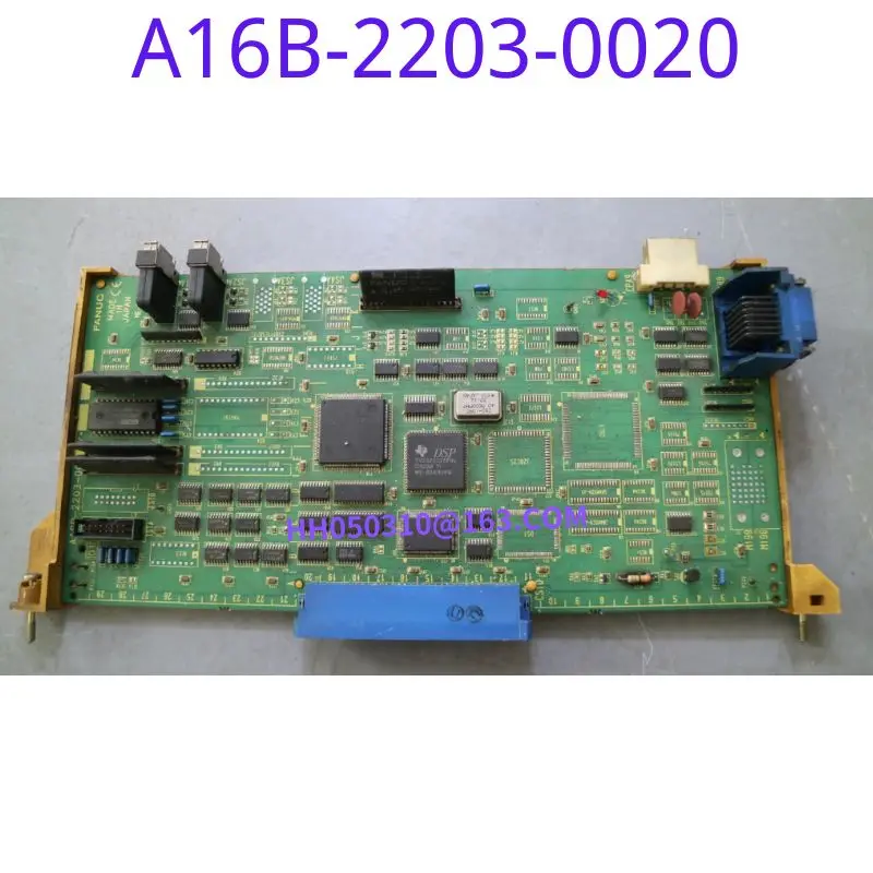 

Functional testing of second-hand circuit board A16B-2203-0020 intact
