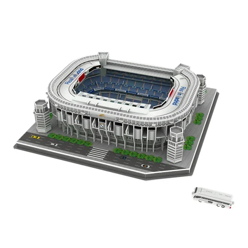 Santiago Football Stadium 3D Jigsaw Model Toys  Decoration Gift Big Size SZ 5