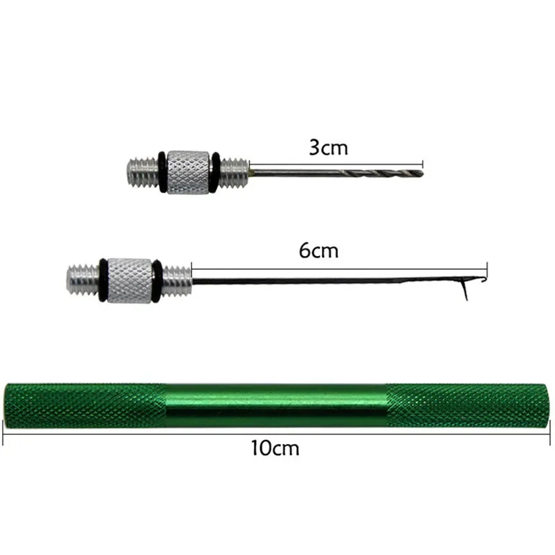 3-in-1 Carp Fishing Rigging Bait Needle Boilies Drill Stringer Pellet Splicing Puller Loading Accessories Kit Fish Tools Set fishing accessories fishing tackle fishing tools