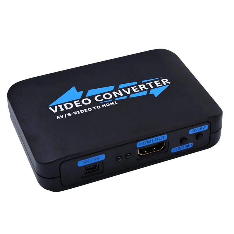 1080P AV CVBS RCA/S- to HHDMI ȣȯ     ڽ HDTV AV/S- to HD-MI (DVD, VCR, PS2, PS3, Xbox)