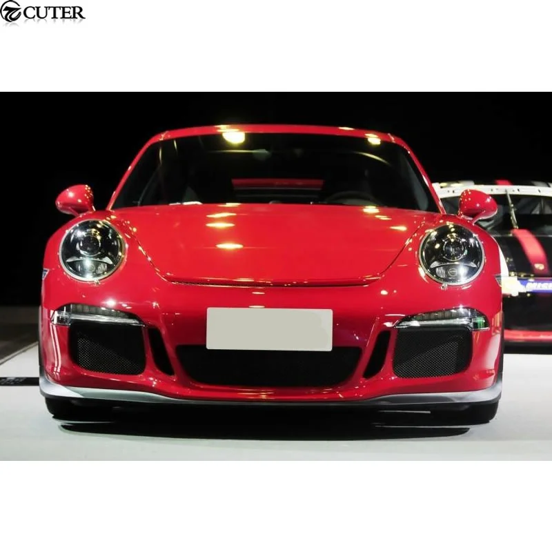 991.1 Gt3 Style Car Body Kit Front Bumper Rear Bumper Side Skirts ...