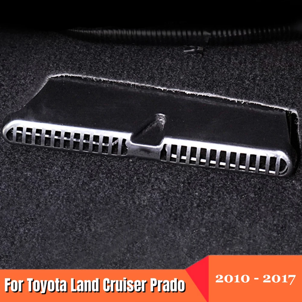 

For Toyota Land Cruiser Prado FJ150 2010-2017 ABS Inner Seat Air Outlet Cover Decoration Car Interior Dust-Proof Accessories