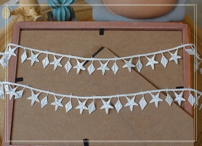 5 Meter Tassel Fringe Trim - Gold Thread Lace Ribbon 3.5cm Width For Sewing & Crafts