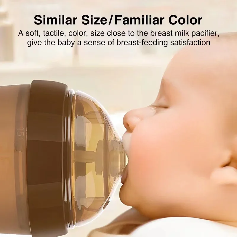 0-36 Months Baby Nano Silicone Water Bottle with Handle / 150ml / 240ml / Baby Boys & Girls water bottle