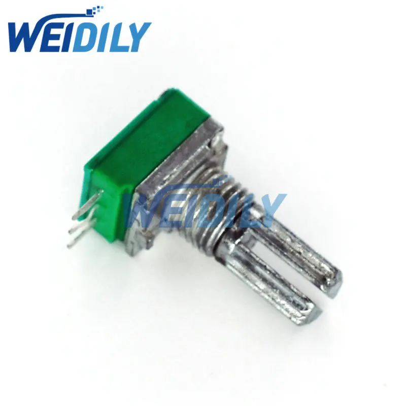 5PCS RK097N B5K B10K B20K B50K B100K 502 103 203 503 104 with Switch Audio 3pin Shaft 15mm Amplifier Sealing Potentiometer New