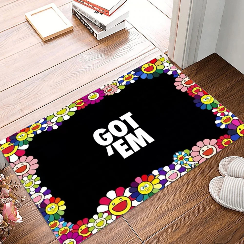 VIKAMA trendy boys soft and comfortable crystal velvet living room carpet home bedroom bedside floor cushion sofa blanket floor cushion kids carpet floor mat plush carpet decorative carpet