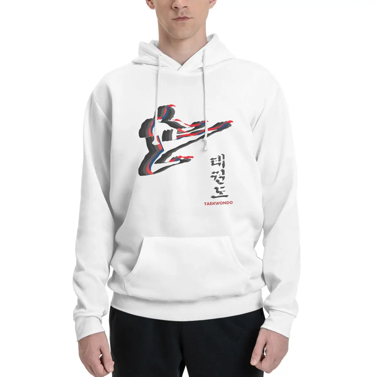 

Taekwondo Taekwon Do Tae Kwon Do Couples Plus Velvet Hooded Sweater Creative Top quality Leisure Beautiful With hood Hoodie
