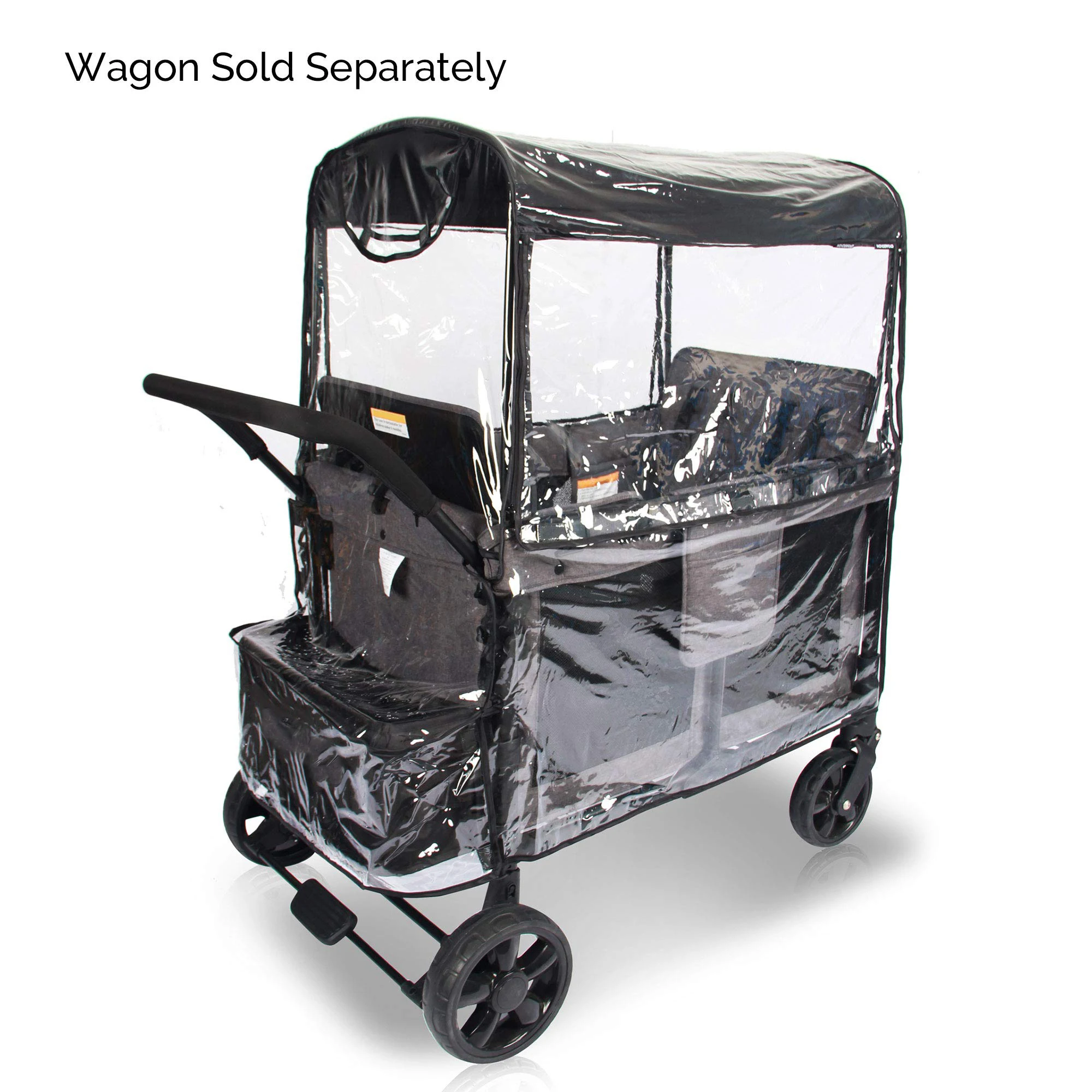 

Wagon Customized Rain Wind Cover Stroller Universal Size Weather Shield