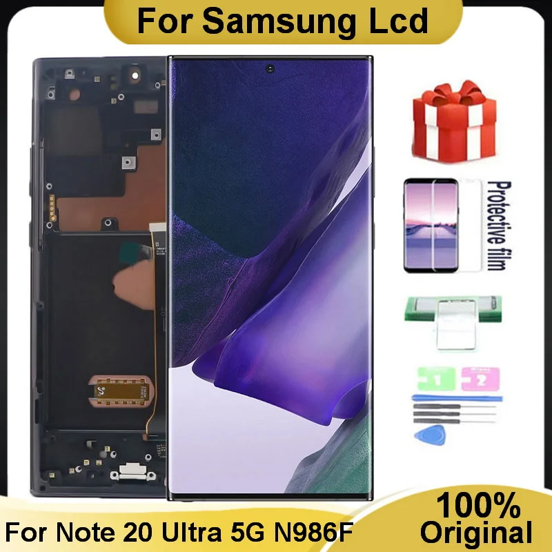 6.9'' Original Note20 Ultra Lcd Para Samsung Galaxy Note 20 Ultra 5g