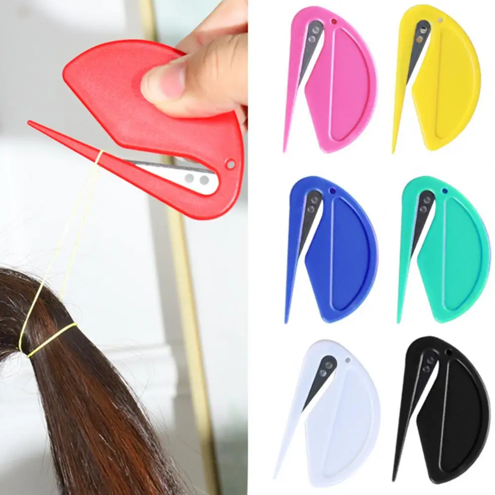 2Pcs/Set Letter Opener Plastic Mini Portable Pointy Tip Safe Sharp Efficient Mail Envelope Opener Cutter Home Office Supplies