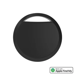 Advanced Long - Distance Bluetooth Tracker with Voice Locator - Black