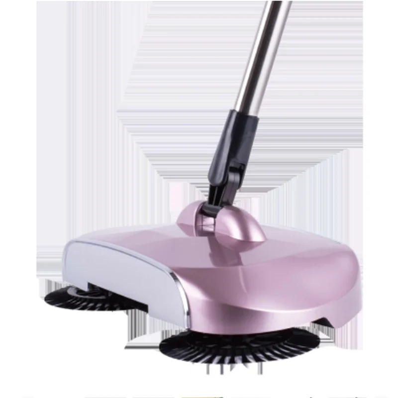 Stainless Steel Sweeping Machine Push Type Hand Push Magic Broom Dustpan Handle Household Cleaning Package Hand Push Sweeper Mop - 6