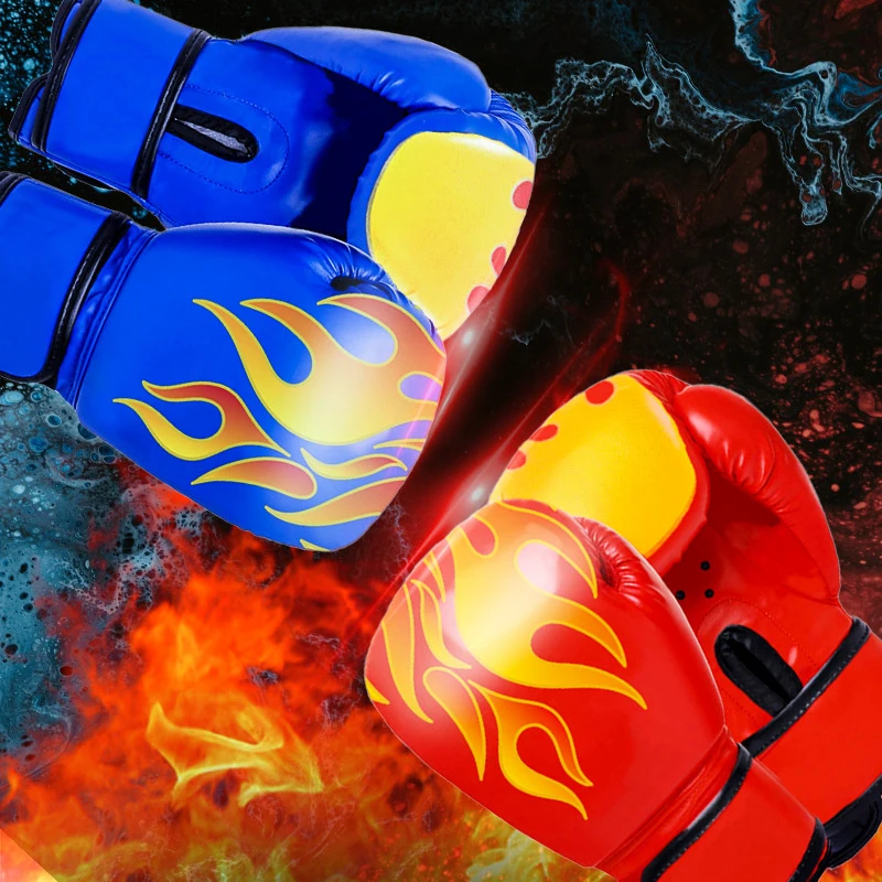 1 Pair Children's Boxing Gloves Kid Training Punching Kickboxing Accessory Comfortable Sparring