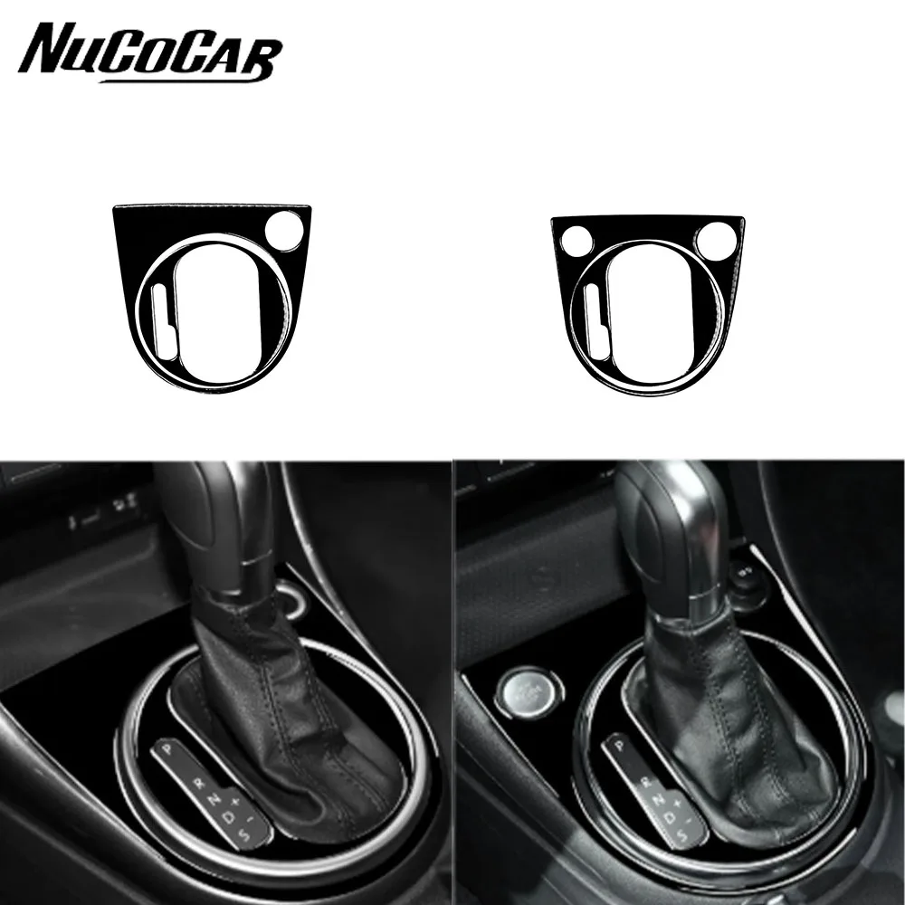 

Черная панель переключения передач для Volkswagen Beetle 2012-2019 пианино, отделка крышки, аксессуары для интерьера автомобиля, декоративные наклейки